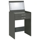 Danbury Makeup Vanity Table with LED Mirror and Stool