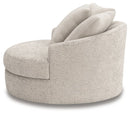 Cuddle Plush Oversized Swivel Accent Chair