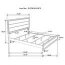 Watson Panel Bed