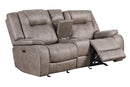 Parker Living Blake - Desert Taupe Manual Reclining Sofa and Loveseat