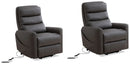 Parker Living Hercules-Haze Power Lift Recliner with Articulating Headrest Two Pack
