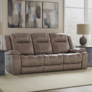 Parker Living Blake - Desert Taupe Manual Glider Reclining Sofa and Two Recliners