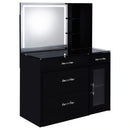 Flora Makeup Vanity Table with LED Mirror and Stool