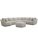 Parker Living Playful - Canes Cobblestone 6 Piece Modular Sectional