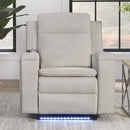 Parker Living Armstrong Power Recliner with Heat Massage and Auto-Glide