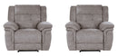 Parker Living Richland - Bristol Grey Power Recliner Two Pack