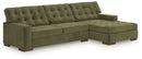 Caspian-Town Sectional with Chaise