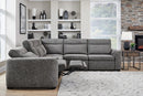 Parker Living Kline - Nightfall 6 Piece Power Reclining Sectional with Extension Footrests