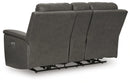 Bleckley Power Reclining Loveseat with Console