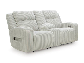 Forest Lake Power Reclining Loveseat with Console