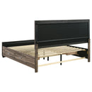 Kauffman Panel Platform Storage Bed