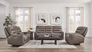 Parker Living Lawson - Sydney Brunette Zero Gravity Power Reclining Sofa Loveseat and Recliner