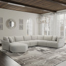 Parker Living Playful - Canes Cobblestone Ottoman with Casters