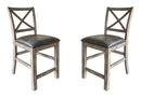 Parker House Lodge Dining Upholstered Counter Chair Two Pack