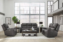 Parker Living Belmont Zero Gravity Power Reclining Tilt Console Loveseat P3