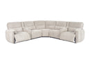 Parker Living Modesto 7 Piece Modular Power Reclining Sectional with Power Adjustable Headrests