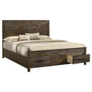 Woodmont Panel Platform Storage Bed