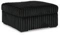 Midnight-Madness Double Chaise Sectional - Onyx