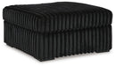 Midnight-Madness Double Chaise Sectional - Onyx