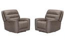 Parker Living Lawson - Sydney Brunette Zero Gravity Power Recliner Two Pack