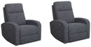 Parker Living Thriller Power Swivel Glider Recliner Two Pack
