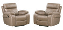 Parker Living Theon - Stokes Toffee Glider Recliner Two Pack