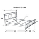 Barzini Panel Bed