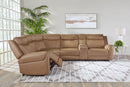 Parker Living Momentum 6 Piece Modular Power Reclining Sectional with Power Adjustable Headrests