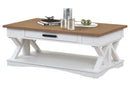 Parker House Americana Modern Cocktail Table with 2 End Tables