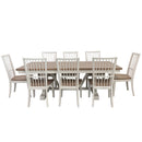 Parker House Americana Modern Dining 88 inch Trestle Extendable Dining Table