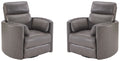 Parker Living Radius - Powered By Freemotion Cordless Power Swivel Glider Recliner Two Pack