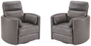 Parker Living Radius - Powered By Freemotion Cordless Power Swivel Glider Recliner Two Pack