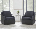 Parker Living Asher Swivel Accent Chair Two Pack