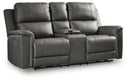 Bleckley Power Reclining Loveseat with Console