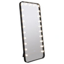 Canton Standing Mirror with LED Lighting and Bluetooth Speaker