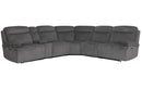 Parker Living Alpine - Airy Midnight 6 Piece Zero Gravity Power Reclining Sectional with Power Adjustable Headrests