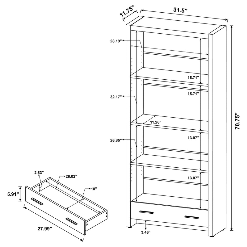 Skylar Bookcase