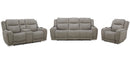 Parker Living Penfield - Frappe Power Reclining Sofa Loveseat and Recliner
