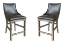 Parker House Lodge Dining Swivel Counter Sling Chair Two Pack