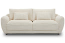 Parker Living Utopia - Mega Ivory 2 Seat Sofa with Lumbar Pillow