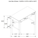 Arini Makeup Vanity Table