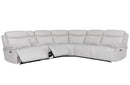 Parker Living Alpine - Airy Midnight 6 Piece Zero Gravity Power Reclining Sectional with Power Adjustable Headrests