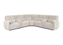 Parker Living Modesto 7 Piece Modular Power Reclining Sectional with Power Adjustable Headrests