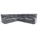 Parker Living Polaris 6 Piece Modular Power Reclining Sectional with Power Adjustable Headrests
