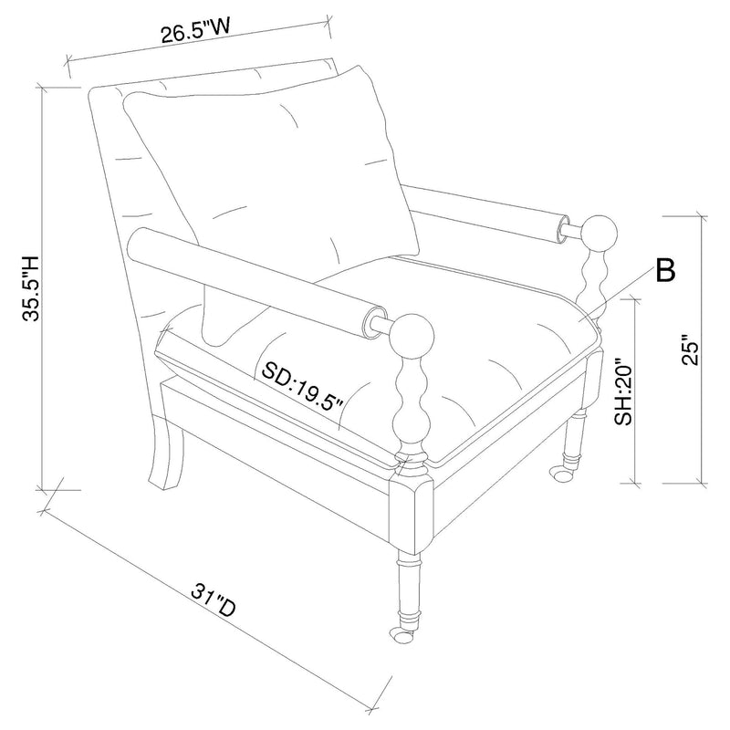 Dempsy Accent Chair