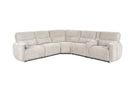 Parker Living Modesto 6 Piece Modular Power Reclining Sectional with Power Adjustable Headrests