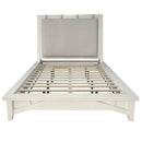 Parker House Americana Modern Bedroom Queen Platform Bed 2 Nightstands Dresser with Mirror and Chest
