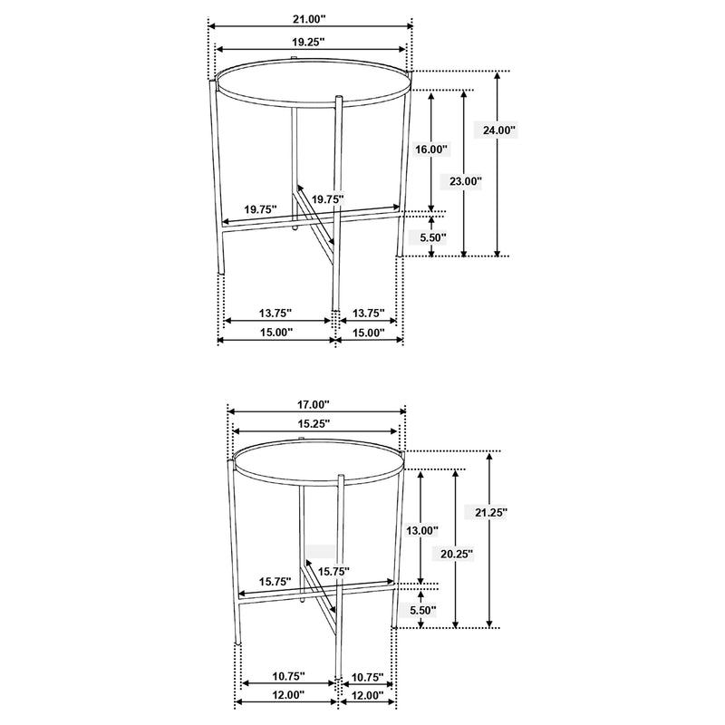 Malka Nesting Table