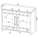 Enoch Accent Cabinet