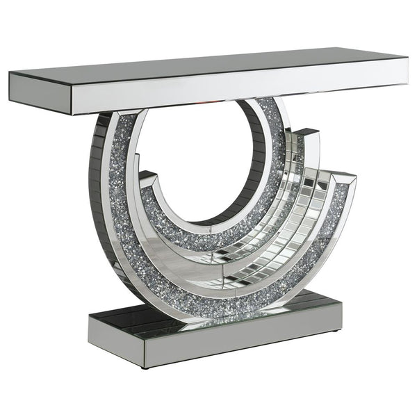 Imogen Multi-dimensional Console Table Silver image